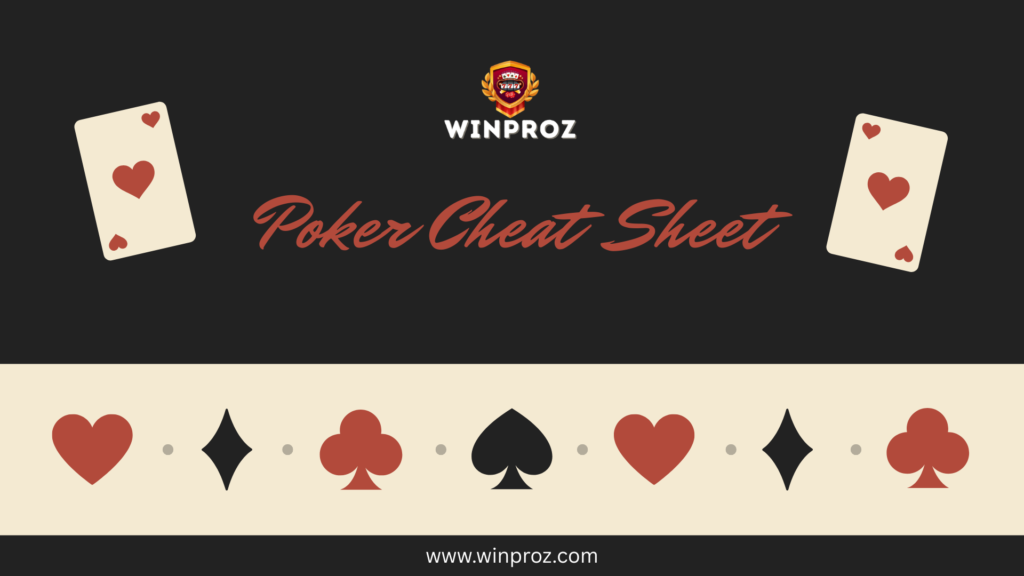Ultimate Poker cheat sheet for 2025