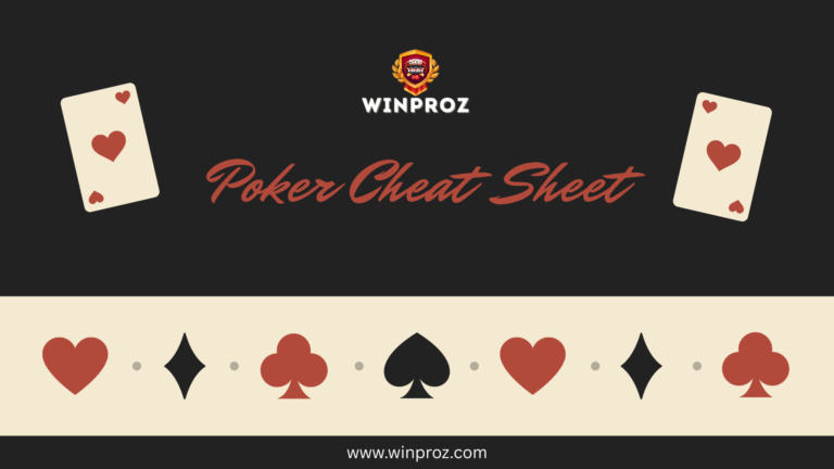 Ultimate Poker cheat sheet for 2025