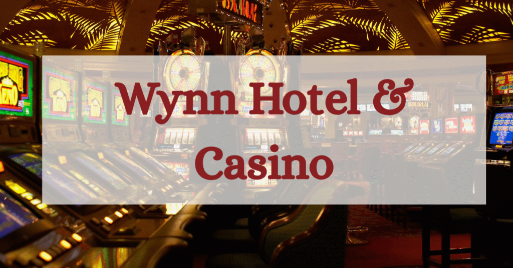 Interior view of Wynn Hotel & Casino in Las Vegas