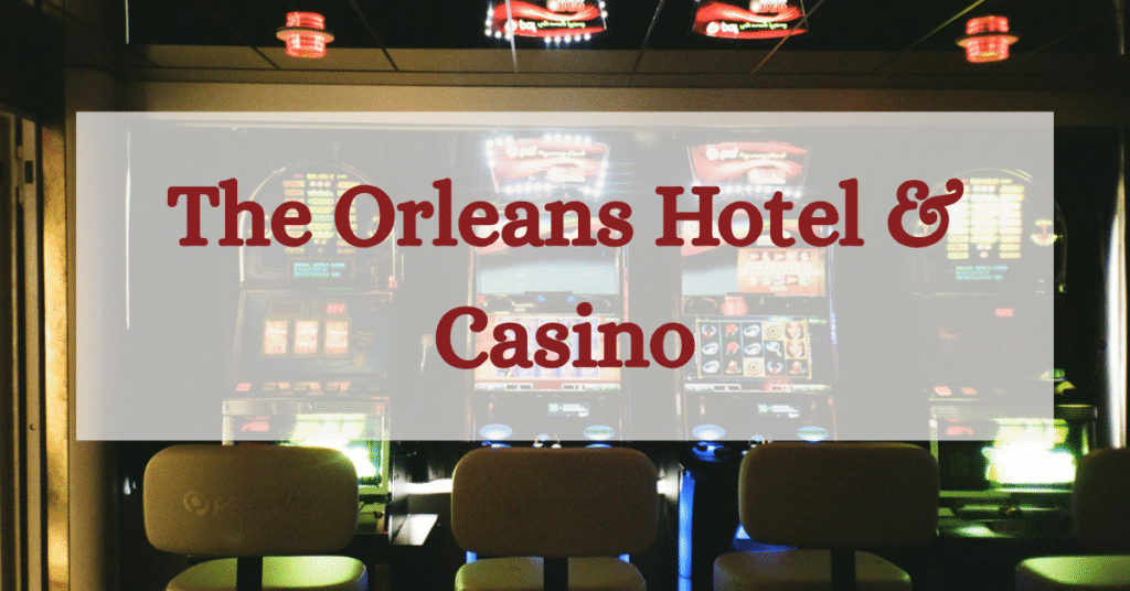 Gaming area inside The Orleans Hotel & Casino in Las Vegas